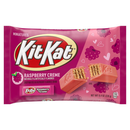 Kit Kat, Valentine'S Raspberry Creme Miniatures, Case Of 10, 8.4 Oz