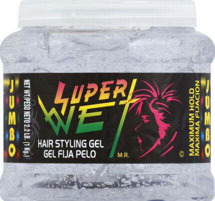 Super Wet, Hair Styling Gel, Case Of 6, 35.2 Oz