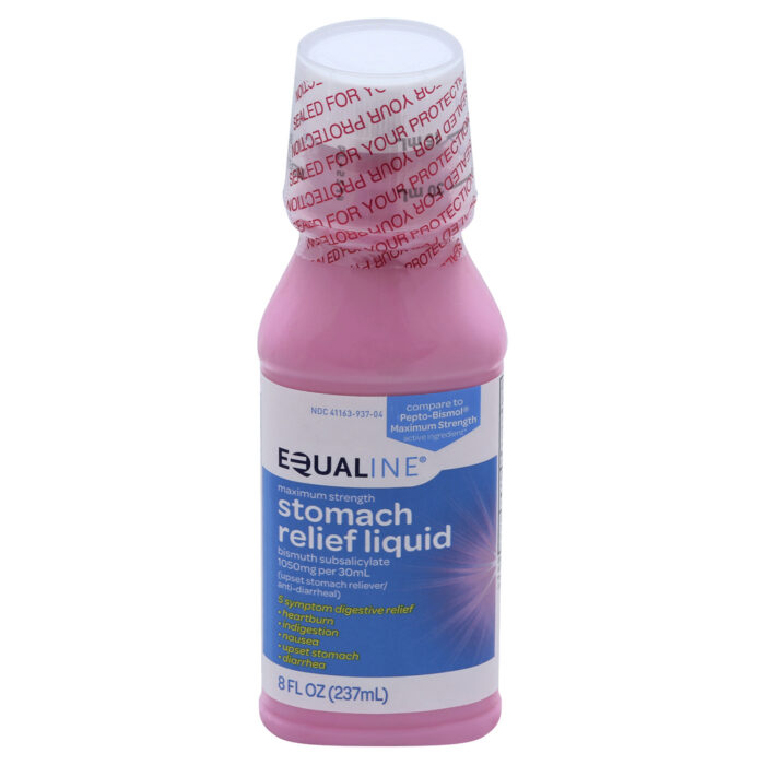 Equaline, Stomach Relief Liquid Maximum Strength, Case Of 6, 8 Fl Oz - Image 1