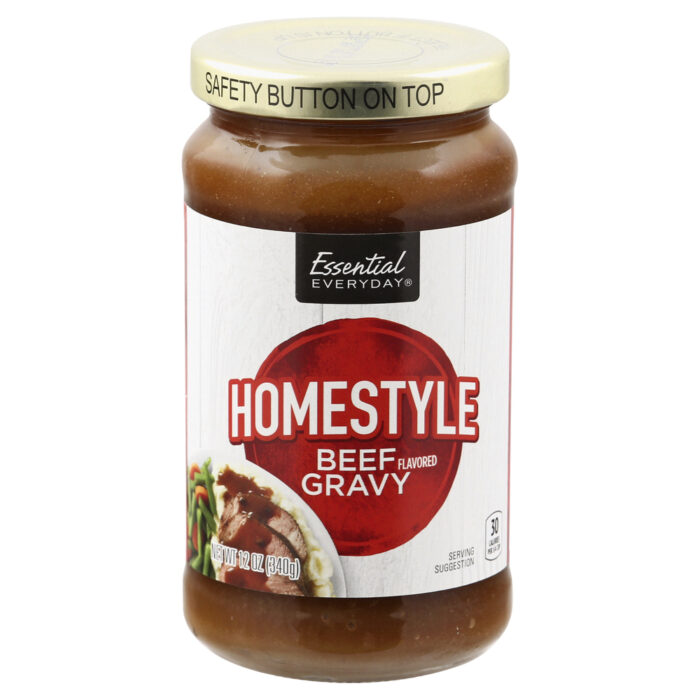 Essential Everyday, Homestyle Beef Flavored Gravy, Case Of 12, 12 Oz - Image 1