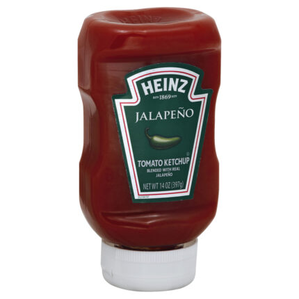 Heinz, Jalapeno Tomato Ketchup, Case Of 6, 14 Oz