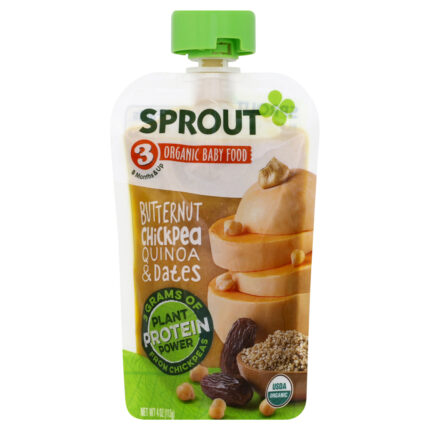 Sprout Bby Fd,Og2,Btrnut,Chckpea 4 Oz
