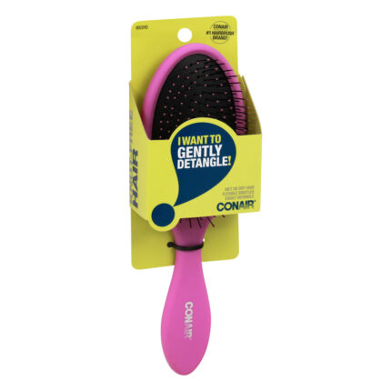 Conair, Detangle Brush Full Size Cushion Wet/Dry Hair, Case Of 3, 1 Ct