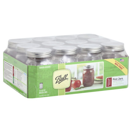 Ball Jars,Pint 12 Ct