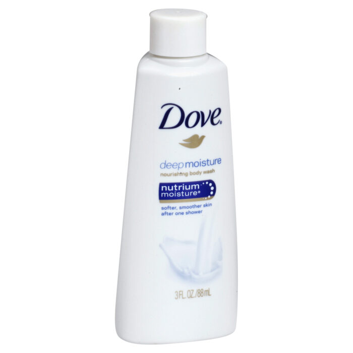 Dove, Body Wash, Case Of 24, 3 Fl Oz - Image 1