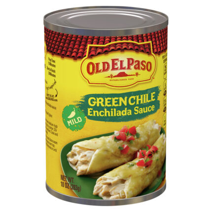 Old El Paso, Mild Green Chile Enchilada Sauce 1 Cup, Case Of 12, 10 Oz