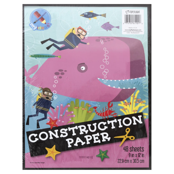 Top Flght, Construction Paper, Case Of 6, 48 Ct - Image 1