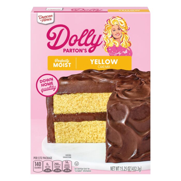 Duncan Hines, Cake Mix Yellow, Case Of 12, 15.25 Oz - Image 1
