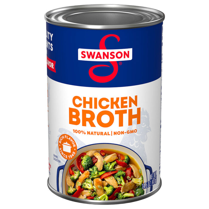 Swanson, Chicken Broth, Case Of 24, 14.5 Oz - Image 1