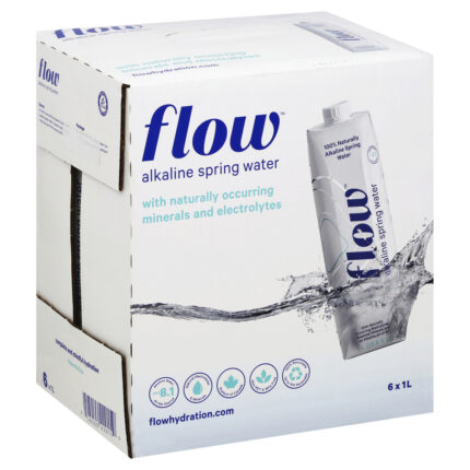 Flow Sprg Wtr,Alkline,Nat,Mlti 1 L