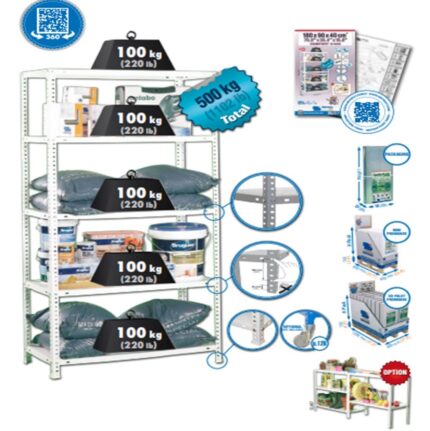 White Metal  Rack 36"X71"  1,100 Lbs