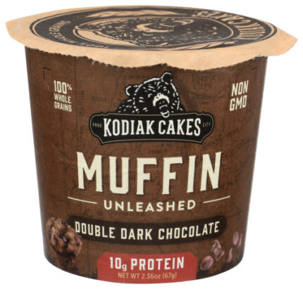 Kodiak Muffin Cup Dble Dark Choc 2.36 Oz