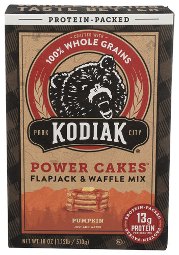 Kodiak Mix Flpjck Pwr Pumpkin 18 Oz
