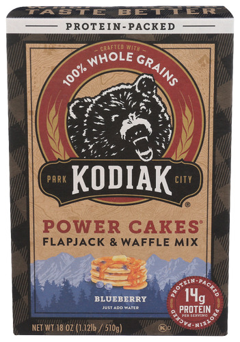 Kodiak Flapjack Mix Blueberry 18 Oz