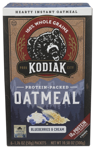 Kodiak Oatmeal Blueberry N Cream 10.58 Oz
