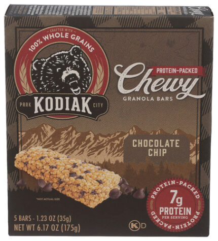Kodiak Bar Granla Choc Chp Chewy 6.17 Oz