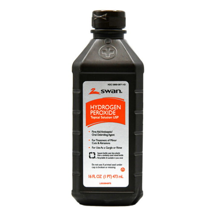 Swan Hydrogen Peroxide 16 Oz 3% - Image 1