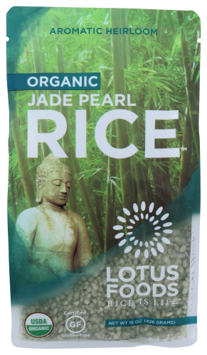 Lotus Foods Rice Jade Pearl Org 15 Oz