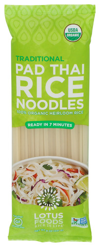 Lotus Foods Pad Thai Ndls Trditnl 8 Oz