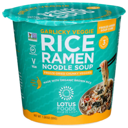Lotus Foods Ramen Soup Cup Rice Org 1.94 Oz