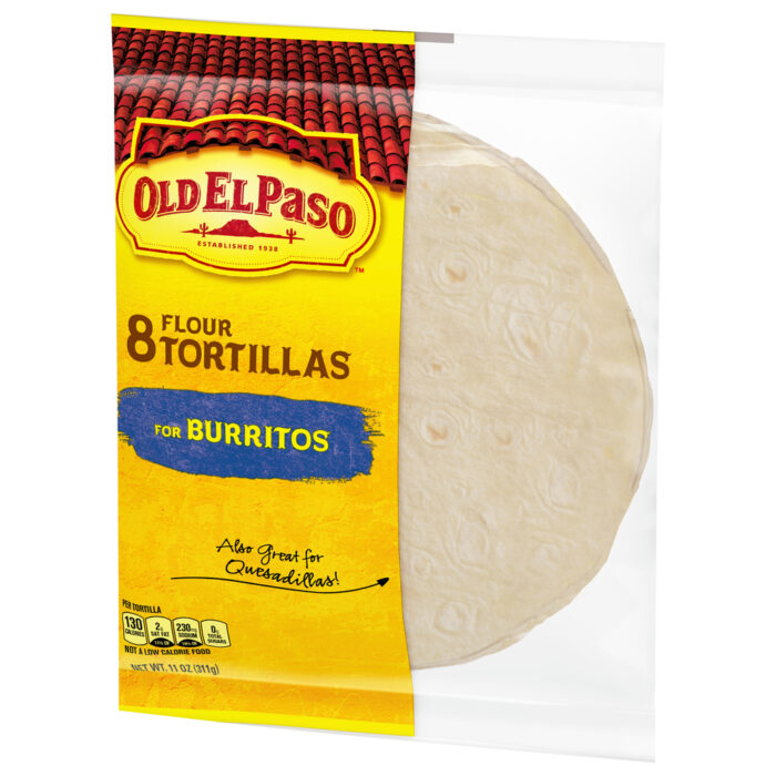 Old El Paso, Flour Tortillas, Case Of 12, 8 Ct - Image 1