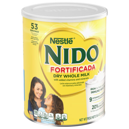 Nido, Fortificada Whole Dry Milk, Case Of 6, 56.4 Oz