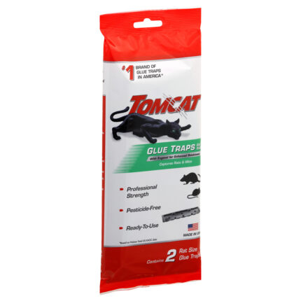 Tomcat, Glue Traps Rat Size, Case Of 12, 2 Ct