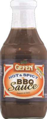 Gefen Sauce Bbq Hot & Spicy 18 Oz