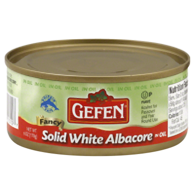 Gefen Tuna Oil Fliptop Wht Solid 6 Oz