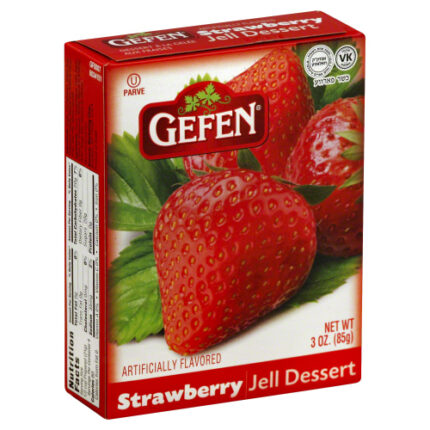 Gefen Jello Strawberry Pd 3 Oz