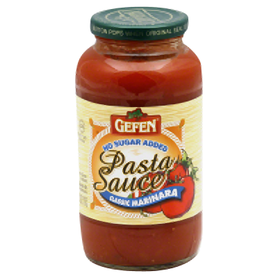 Gefen Sauce Marinara No Sgr Ad 24 Oz