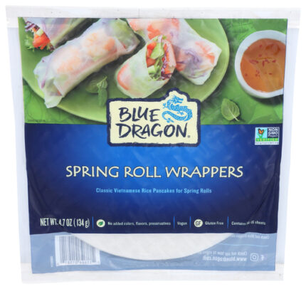 Blue Dragon Spring Roll Wrapper 4.70 Oz