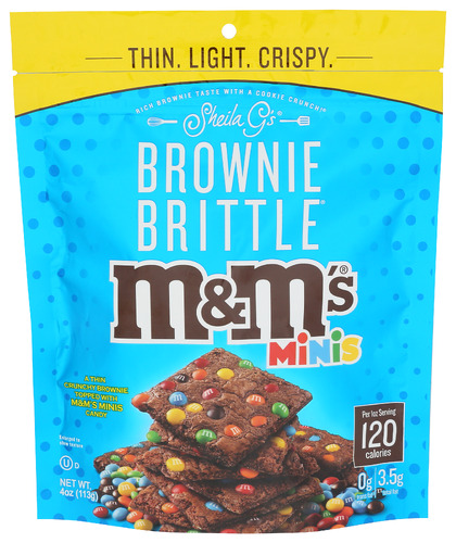 Sheila Gs Brittle Brwnie Mm Minis 4 Oz