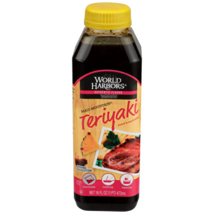 World Harbors Sauce Maui Mtn Teriyaki 16 Oz