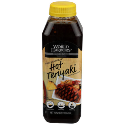 World Harbors Sauce Maui Mtn Hot Teriyaki 16 Oz