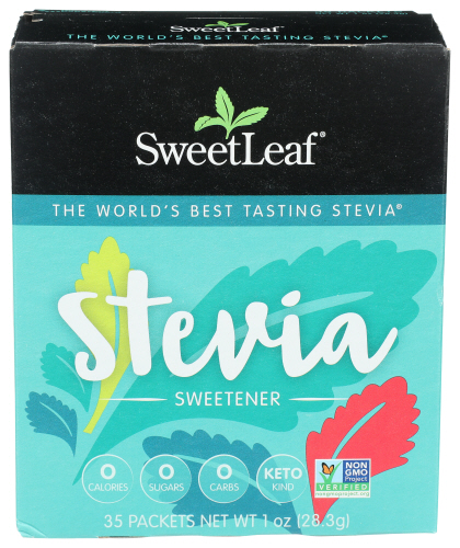 Sweetleaf Sweetener Stivia Pkt 1Grm Pls 35 Pc
