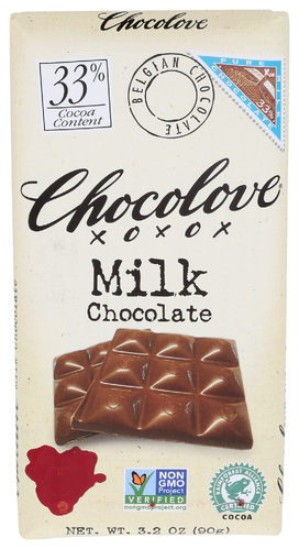 Chocolove Choc Bar Mlk 3.20 Oz
