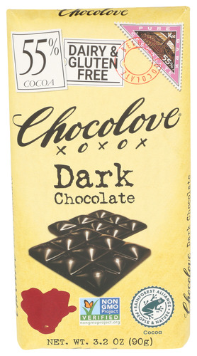 Chocolove Choc Bar Drk 3.20 Oz