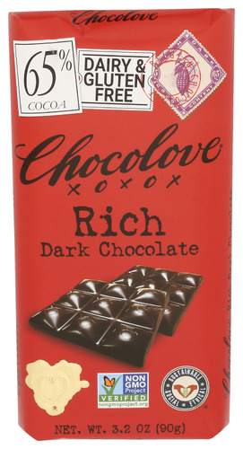 Chocolove Choc Bar Drk Rich 3.20 Oz