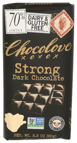 Chocolove Choc Bar Drk Strng 3.20 Oz