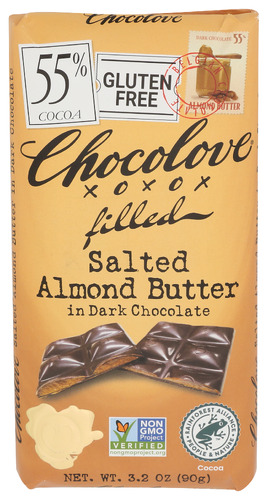 Chocolove Choc Bar Dk Alm Btr 3.20 Oz
