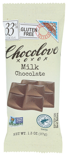 Chocolove Choc Bar Mini Milk 1.30 Oz