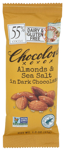 Chocolove Choc Bar Drk Almnds Ssalt 1.30 Oz
