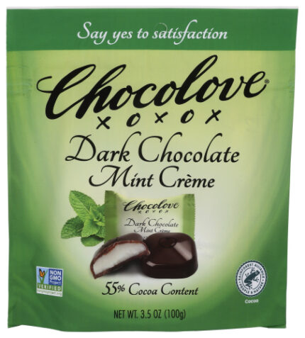 Chocolove Choc Bites Mint Creme Pou 3.50 Oz