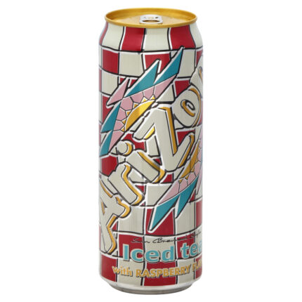 Arizona, Iced Tea With Raspberry, Case Of 24, 23 Fl Oz.