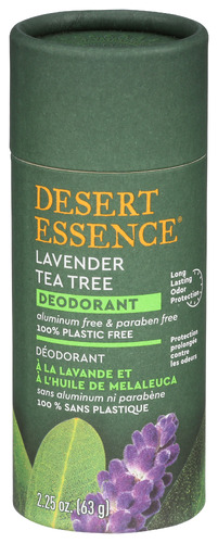 Desert Essence Deodorant Tea Tree Lvndr 2.25 Oz