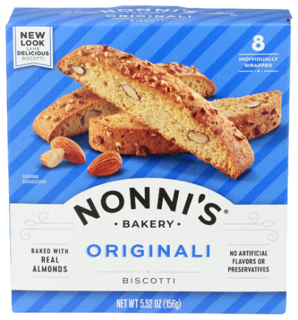 Nonnis Biscotti Original 5.52 Oz