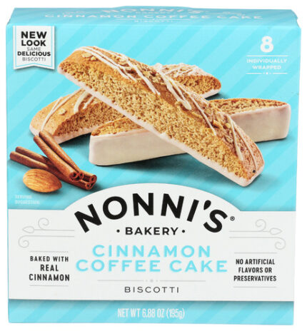 Nonnis Biscotti Cin Coffee Cake 6.88 Oz