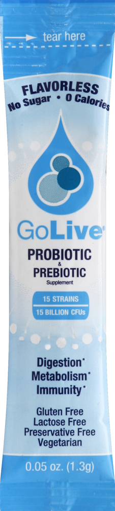 Golive Probiotic&Prebiotic,Unflv 28/.05 Z