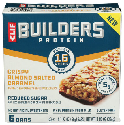 Clif Builder Bar Almd Sltcrm Prtn 6Pc 11.82 Oz